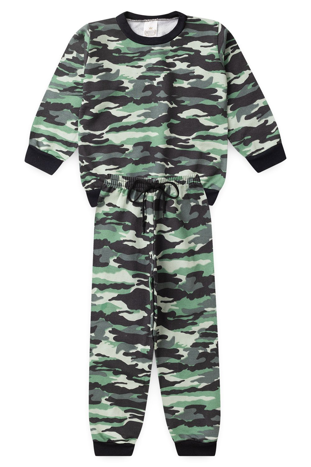 Moletom 2024 infantil camuflado